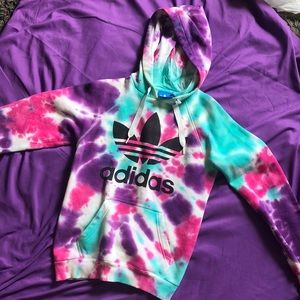 Tie Dye Adidas Hoodie